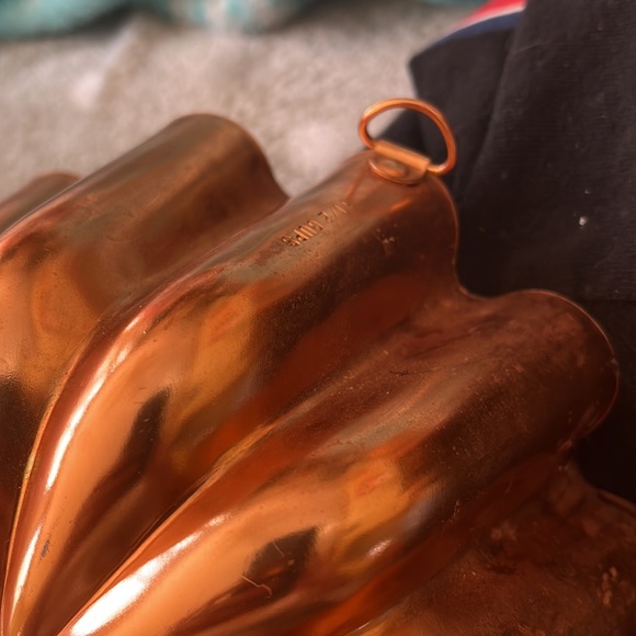 Vintage Copper finished Aluminum Jello Molds/Cake Pans / Wall Hanging - Picture 2 of 3